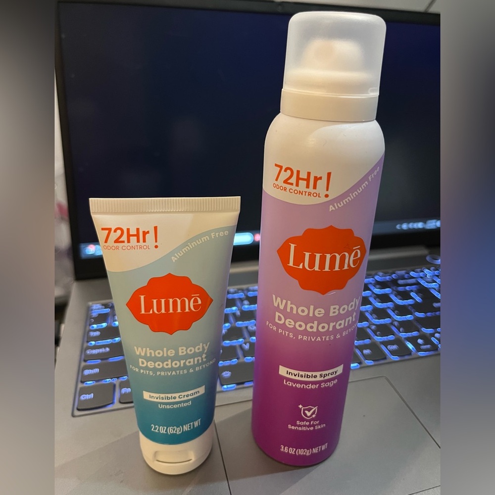 Lume Whole Body Deodorant - Set of 2 NEW!